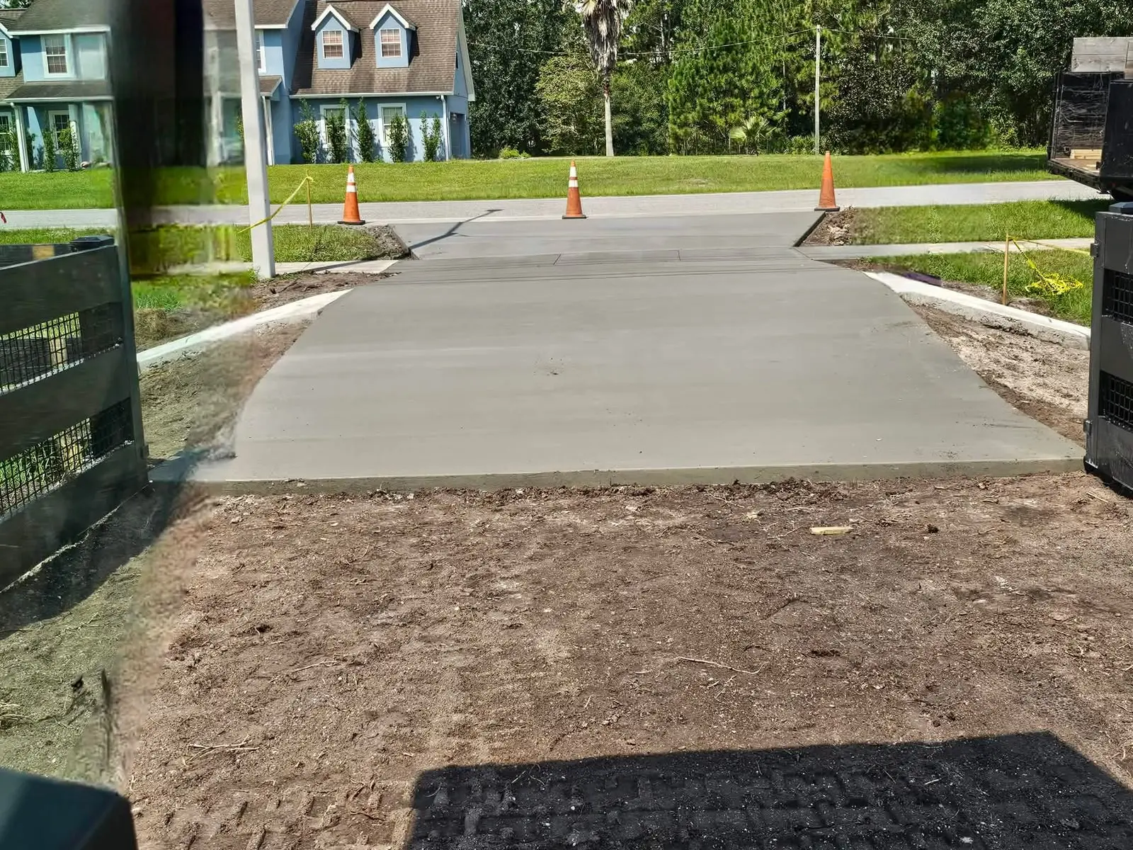 Residential Driveway Pour